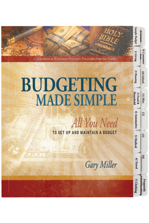 Budgeting Made Simple insert only