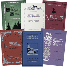 Six Early Classic Series hardcover Books value pack