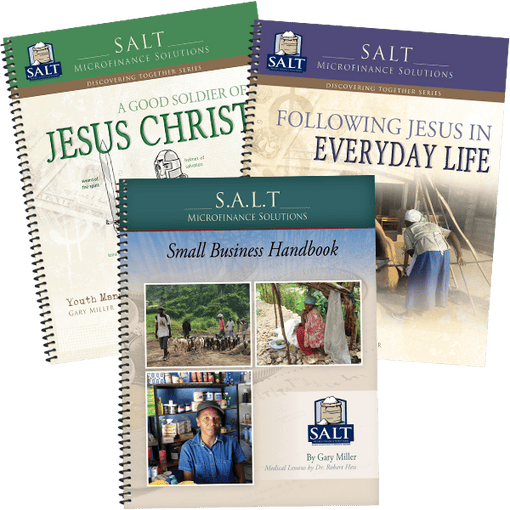 Small Business Handbook, Following Jesus in Everyday Life, and A Good Soldier of Jesus Christ value pack